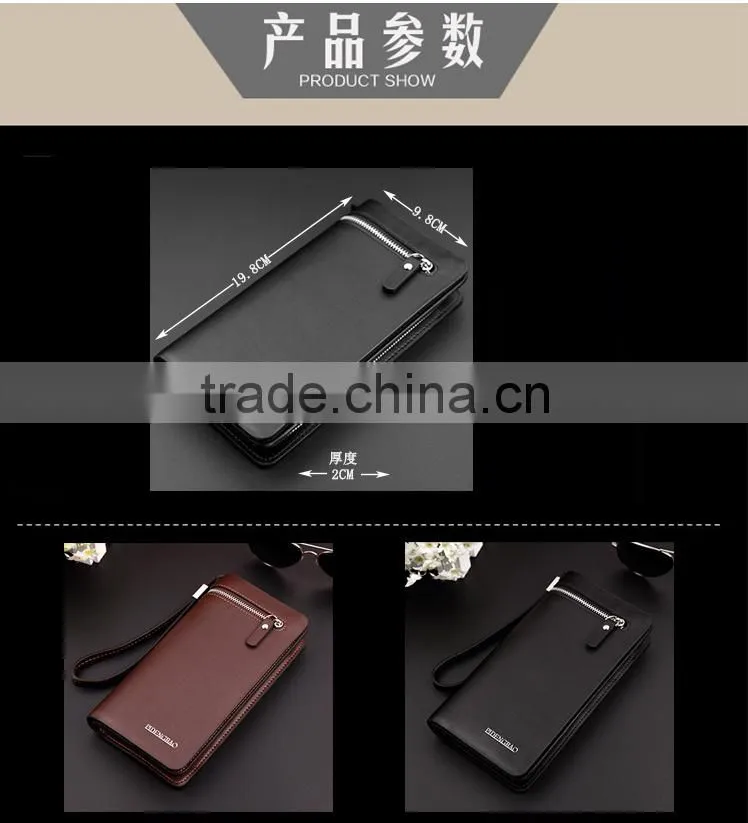 Luxury business wholesale top level cheap PIDENGBAO men wallet