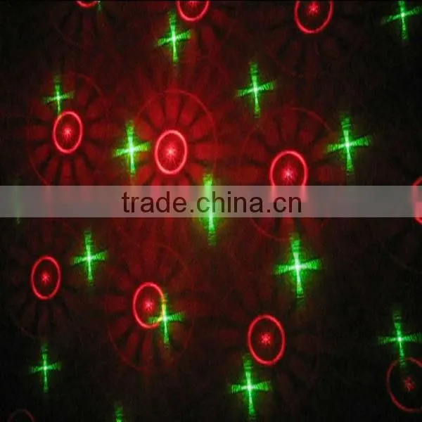 2 head green red laser light with attractive patterns for dj projector