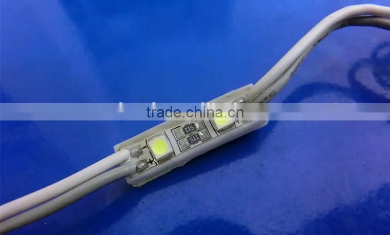 Waterproof LED module with 2 pcs light smd3528 size26*7*4 low price