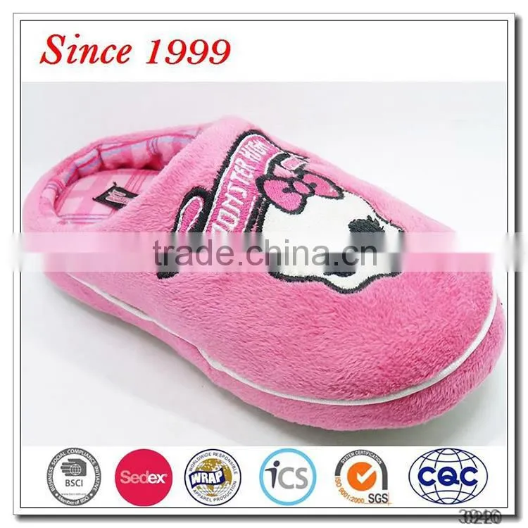 thick hard sole fancy children indoor slippers