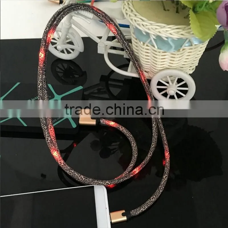Fast charging cable shoelace micro usb cable charger usb cable for cellphone