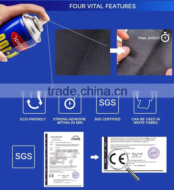 Paint Aerosol Tin Can Spray Glue For Fabric