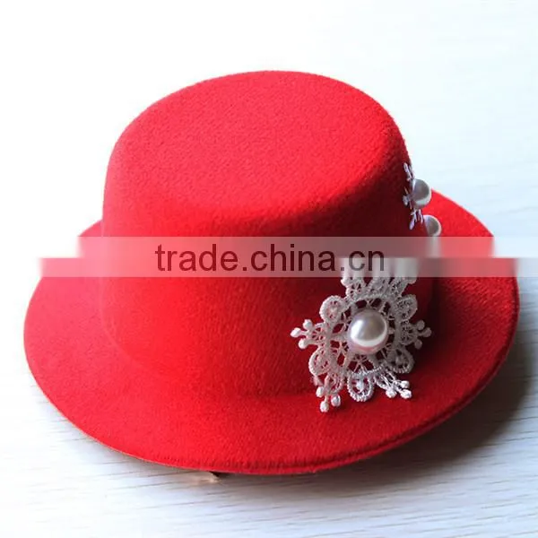 MYLOVE christmas craft christmas hat accessory 5" felt hat XMAS-04