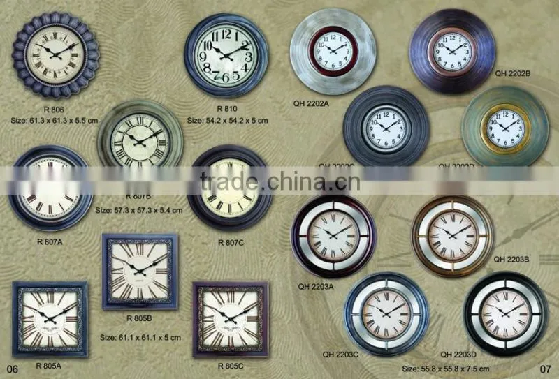 24 " inch Large wall clock Quartz Big Size Wall Clock wall decor