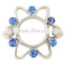Light Blue Stainless Steel Nipple Ring Piercing Body Jewelry Nipple Piercing Jewelry