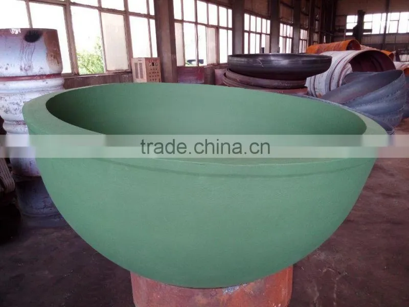 pressure vessel ends dish head for flange plate