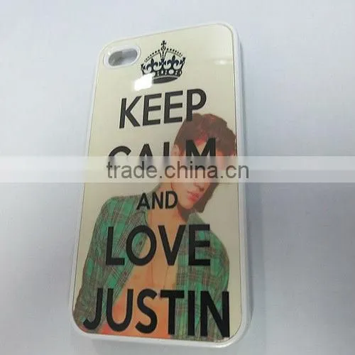 Phone case for iPhone 4S,5G, for Those Who love Justin