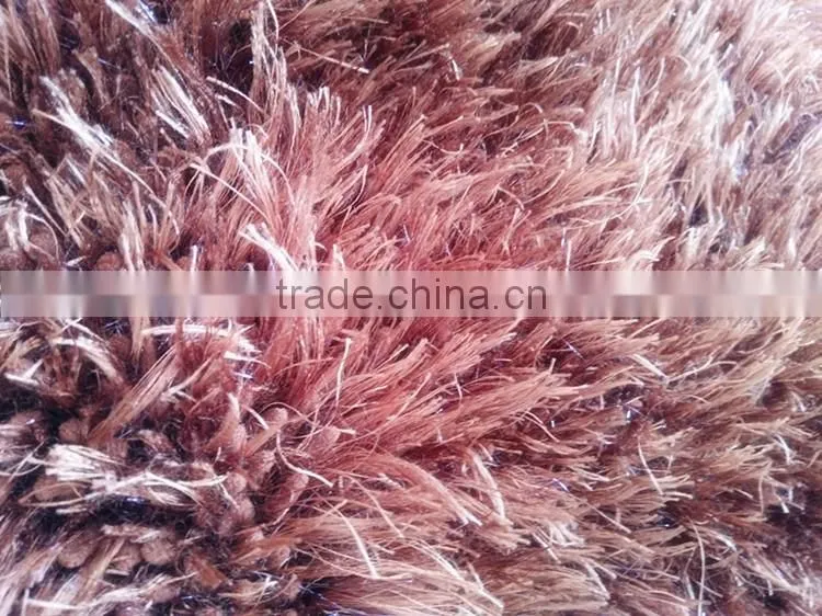 microfiber fluffy chenille home rug