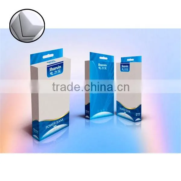 China factory customized power bank paper box packaging