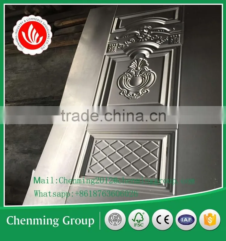 Iron door used steel door skin