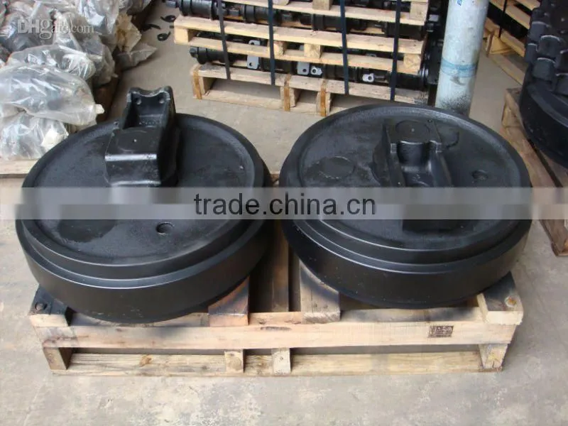 KATO HD250 front idler,excavator idler roller,HD250SE-2,HD250-5/7,KD400SE-2,HD400SEN2,HD400-5/7 HD450-5/7,HD510,HD512