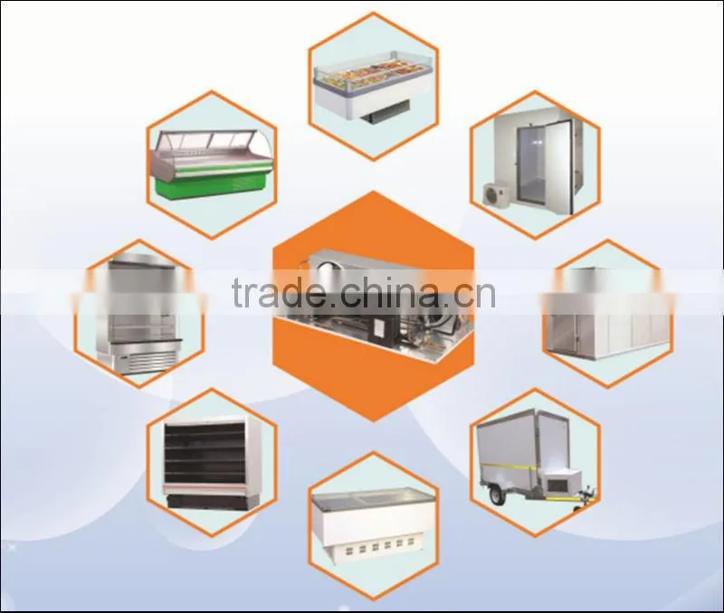 Rotary Compressor Refrigeration Compressor For Cold Rooms supermarket cabinet display showcase