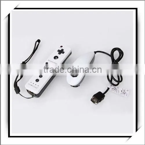 For Wii Remote And Nunchuck Controller With Case (White+Black) -84004501