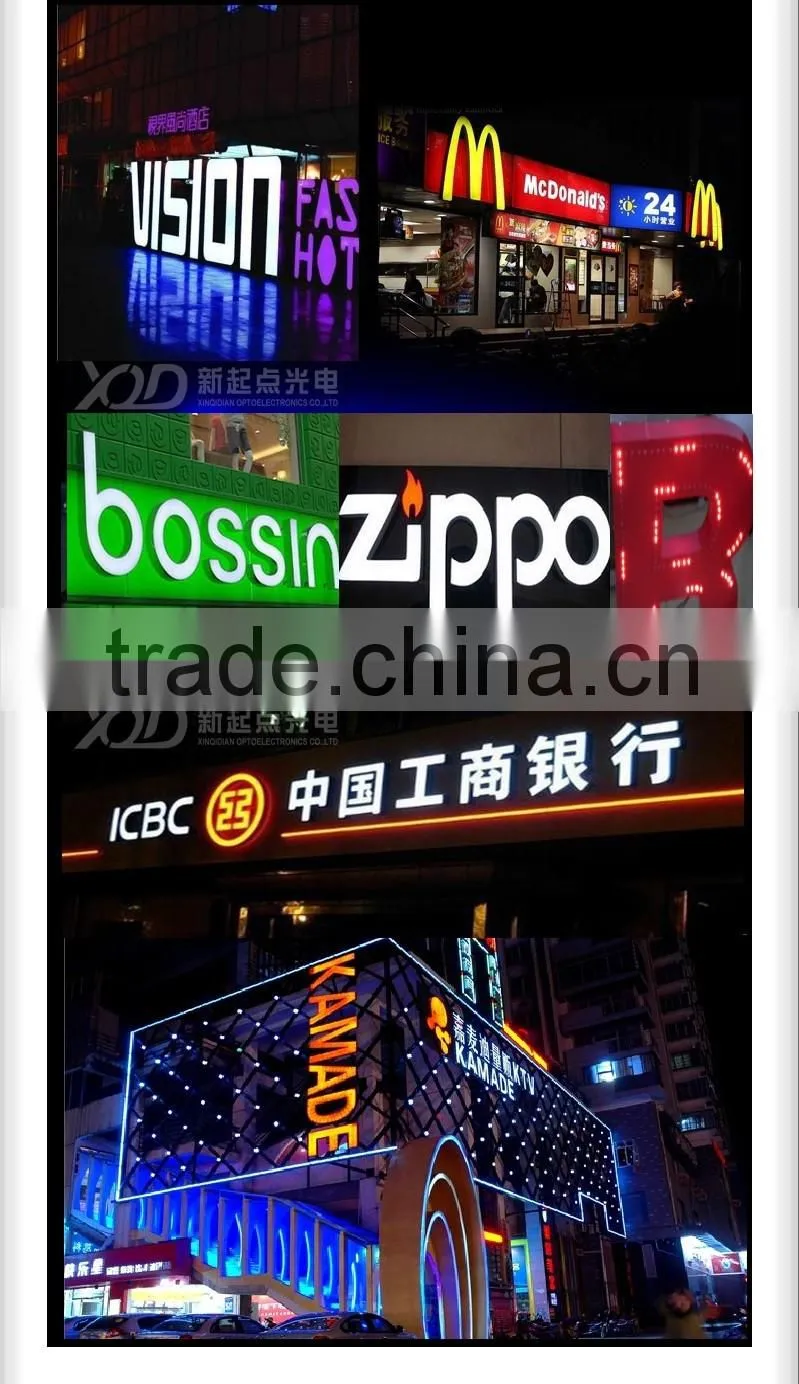 smd module ws2811 full color module led display outdoor white color single color XQD