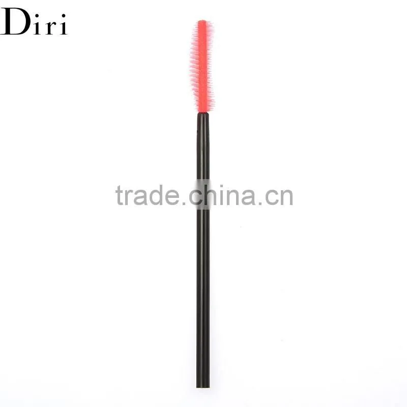 Disposable Curved Silicone Head Eyelash Mascara Brush