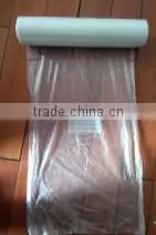 black thick small,middle,big size cheap plastic flat bag on roll HDPE custom printed
