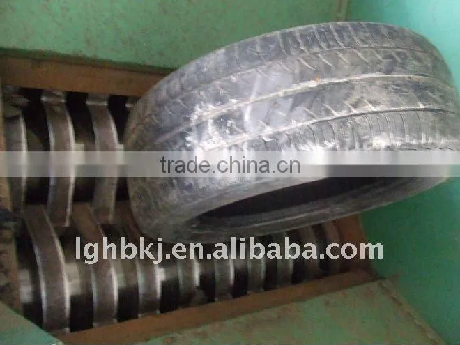 tire shredding machine