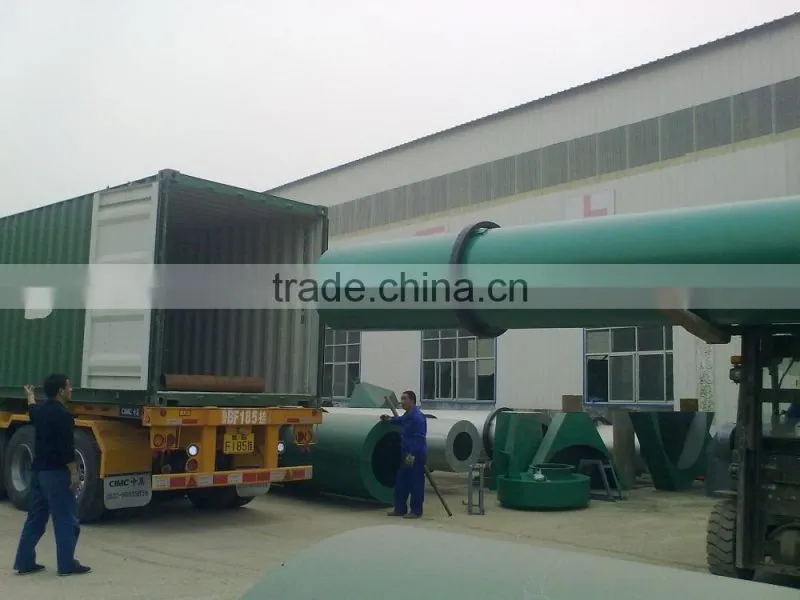 High efficient reliable gypsum rotary drum dryer
