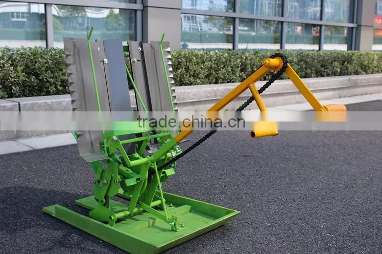 2016 SGS certificate 2 rows manual rice transplanter for sale