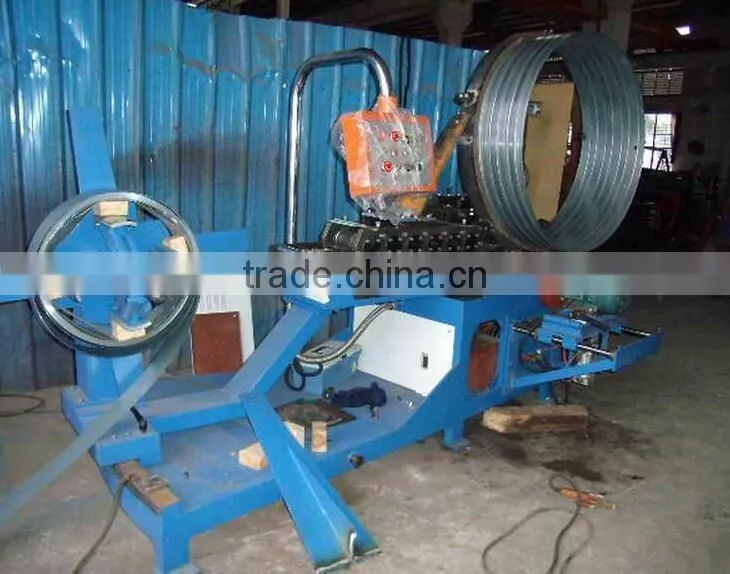 ventilation equipment fabrication spiral duct machine
