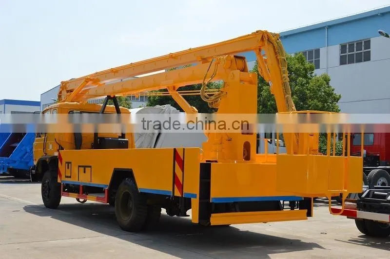 hot selling dongfeng 20m truck mounted aerial work platform for sale