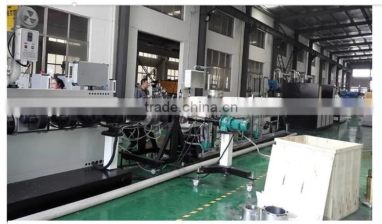 pp ppr central airconditioner wind pipe extrusion line/plastic pp ppr air cond pipe tube stock machinery/PP production line
