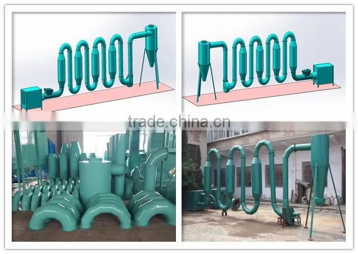 2015 new technology small sawdust dryer with quality warranty