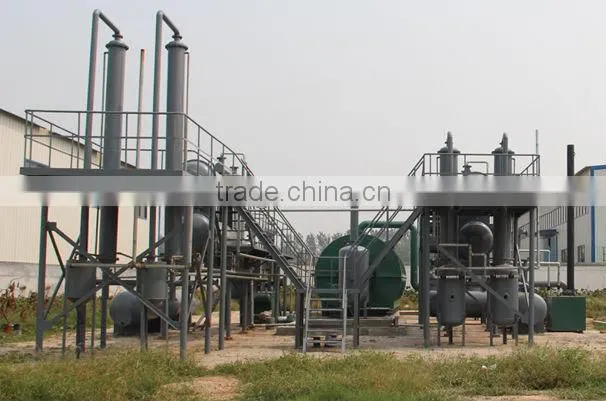 Oil Refining Line,Batch Refining Type and Semi-Automatic Automatic Grade Crude Oil Refining Plant