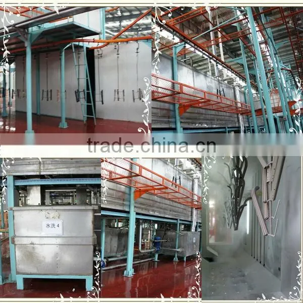 aluminum profile,power and free conveyor powder coating line