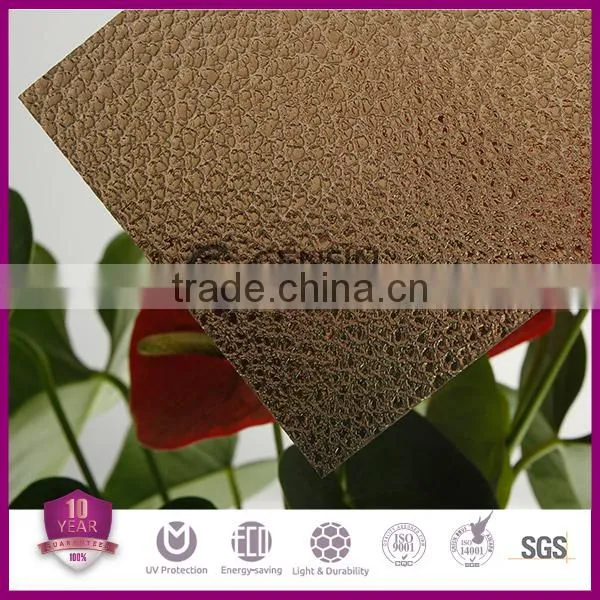 Transparent polycarbonate Sheet Roll 1220mm*30meters/ Embossed Polycarbonate Sheet