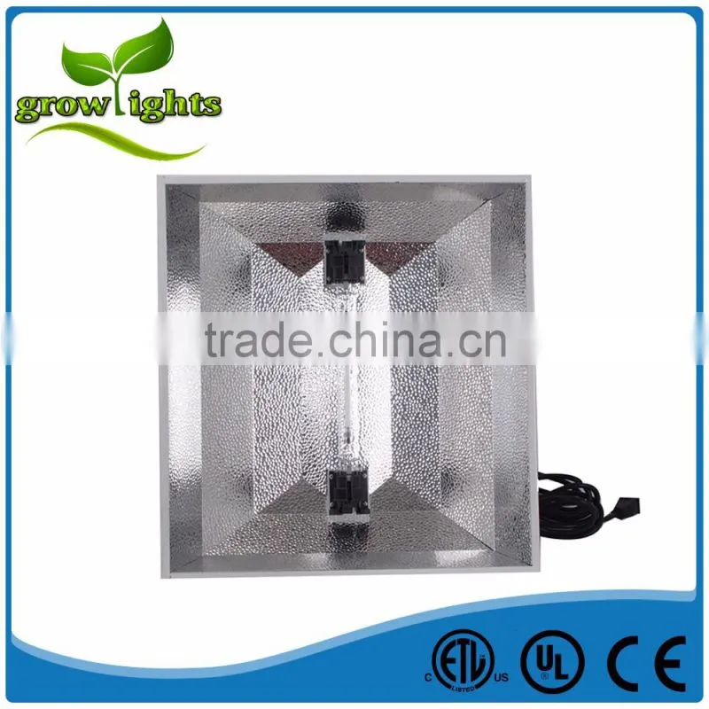 Indoor hydroponics greenhouse grow light hood aluminium reflector/vertical umbrella grow reflector