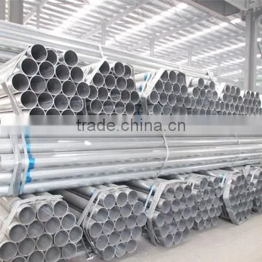 erw 16mm size cold rolled round pre galvanized pipes