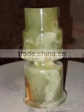 EXPORT QUALITY Modern style ONYX CANDLE HOLDERS STANDS