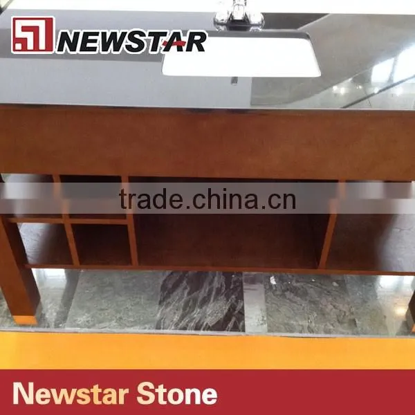 Newstar hotel vanity hotel bathroom vanity with natural granite top