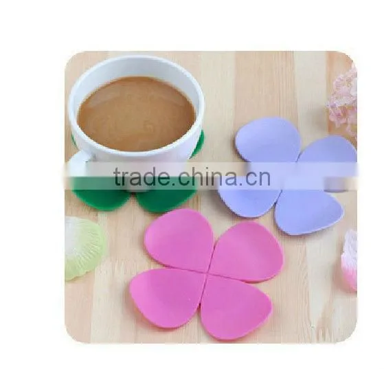 Promotion gift Creative Round Silicone Coffee Cup Coaster