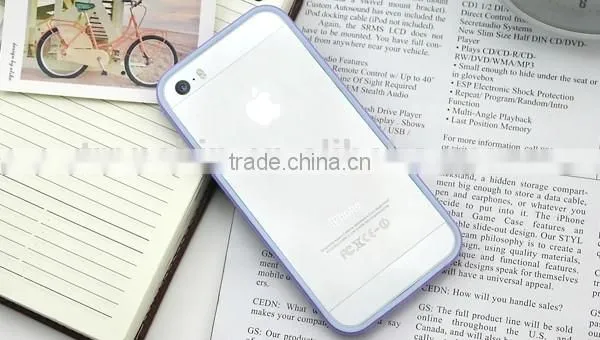 HOT Sale High Quality Super Fit TPU Protective Bumper for Apple iPhone 5/5S