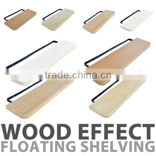 Modern Floating MDF Wall Shelves, Decorative Wood Shelves DIY