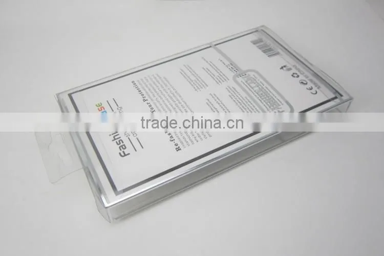 Customized plastic mobile phone case packaging bag, plastic transparent packing box for phone case