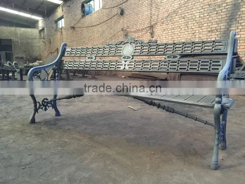 ductile iron decorative outdoor bench hot sale