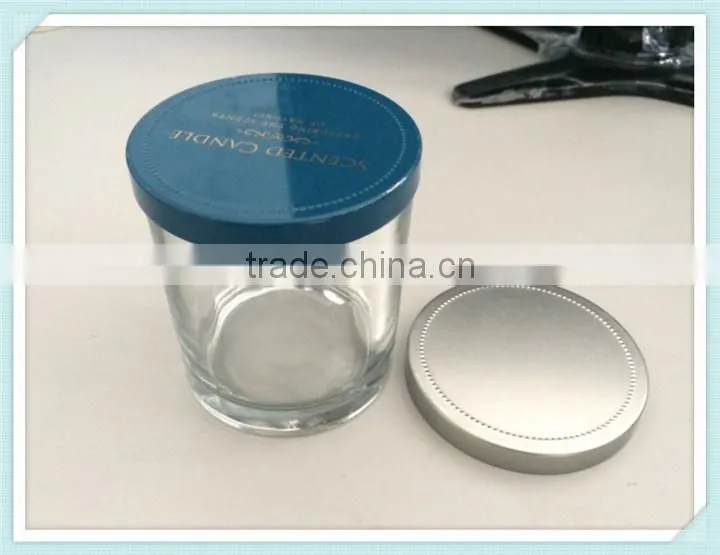 clear glass jar with silver lids water proof