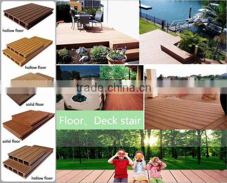 factory low price wpc decking prices/tiles/wpc stair