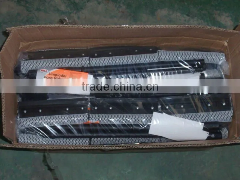 plastic car window Double-faced cleaning cleaner brush squeegee (RSCW-60)