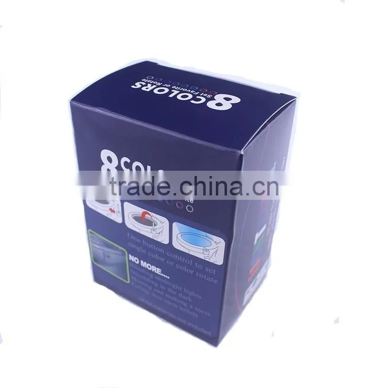New product LED toilet nightlight motion sensor toilet lamp with 8 colors