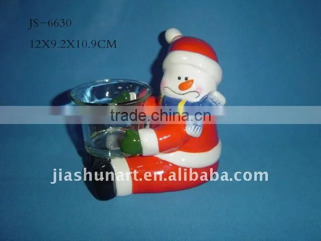 Christmas candle holder