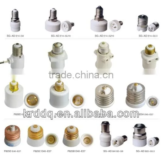 screw type E40-E27 lampholder adaptor