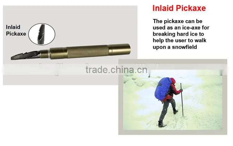 New Multifunction Emergency Rescue Product Shovel Knife Hoe Flashlight