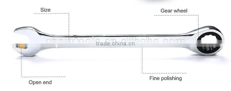 High quality hot sale hand tool manual ratchet wrench