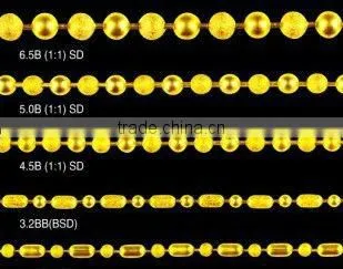 for industry/machine/mine/finery industry low price fast delivery sample free decoration brass link chain