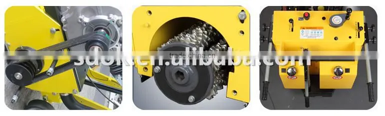 honda gx390 parts,cheap price concrete scarifier for sale with 8"1",floor roughing machine