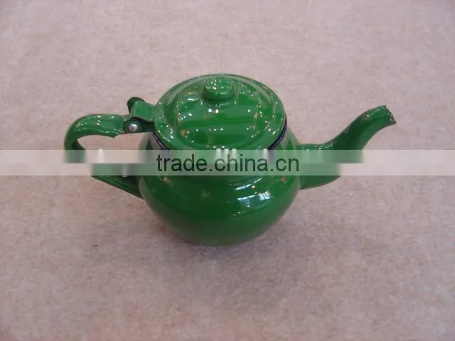 Hot sale 9-14cm enamel small tea kettle enamel tea pot